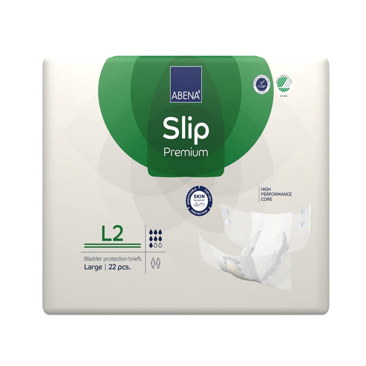 Abena Slip Premium Brief Level 2 (Heavy Absorbency)