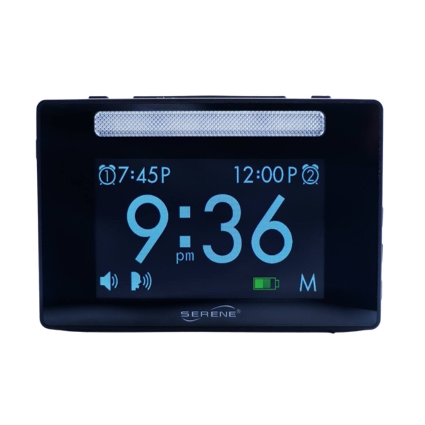 Serene Innovations CentralAlert Alarm Clock Receiver + Doorbell + Bed Shaker Kit