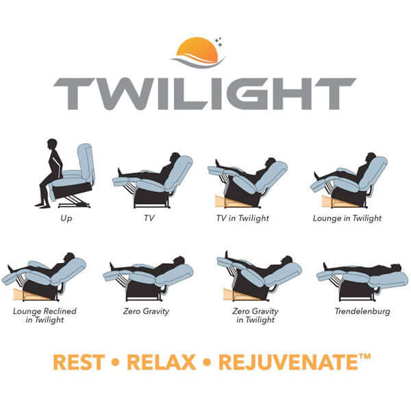 Golden Technologies PR-515 MaxiComfort Cloud with Twilight Positioning Lift Chair